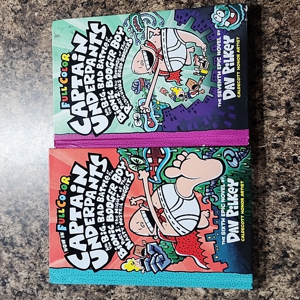 Captain Underpants books